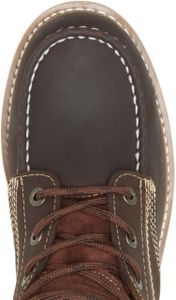 WOLVERINE Men’s Loader 6" Soft Toe Work Boot, Brown – Size 9.5