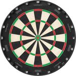 Target Darts Aspar Dart Board | Steel Tip Dartboard with Self Recovering Sisal Bristles & Rotational Score Ring | Thin Wire Regulation Competition Size Dart Board Set | Professional Darts Accessories
