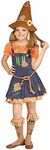 Fun World Scarecrow Costume, Large 12-14, Multicolor