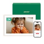 pexar by Lexar WiFi Digital Picture Frame 11″ | Yahoo Tech Best Tested Frame 2026 | 2K Resolution Ultimate Clarity, Anti-Glare Touch Stunning Screen for Gifting, Share Photos/Videos via APP, Sand