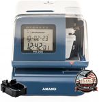 Amano Electronic Time Clock & Date 