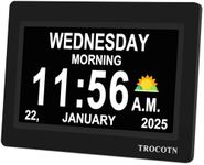TROCOTN Dementia Clock, Digital Clo