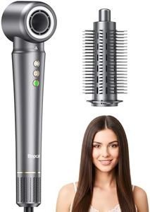 2-in-1 Hair Dryer Brush, Ionic Blow Dryer Brush for Fast Drying & Styling, Hot Air Brush for Smooth, Frizz-Free & Volumizing Hair, Lightweight Easy-to-Use for Daily Styling