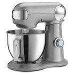 Cuisinart SM-35BCC Precision Master 3.5-quart (3.3 L) Compact Stand Mixer, Silver