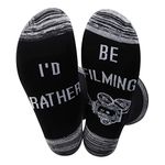 JXGZSO I'd Rather Be Filming Movie Camera Socks Gift for Director Videographer Writer