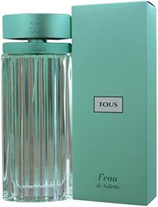 Tous L'Eau, Eau de Toilette para Mujer, Fragancia Floral Amaderada, 90 ml con Vaporizador