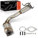 A-Premium Front Catalytic Converter Kit Direct-Fit Compatible with Chevrolet Equinox 2010-2014, Captiva Sport 2012-2015 & GMC Terrain 2010-2014, 2.4L, EPA Compliant