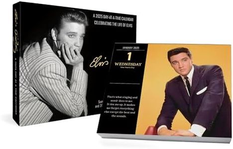 2025 Elvis Presley Day-at-a-Time Box Calendar