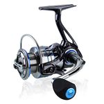 Apex Plus Spinning Reel, Ultralight Premium Magnesium Body, Super Smooth Fishing Reel with 10 + 1 BB, Powerful and Durable Reel with Strong 39lb Max Carbon Fiber Drag