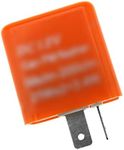 EMSea 2-Pin Speed Adjustable LED Flasher Relay Motorcycle Turn Signal Indicator