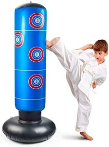 stochastic box Free Standing Punch Bag 160 cm Boxing Bag Kick Bag Inflatable Boxing Bag Stand Tower Bag Home Fitness Training