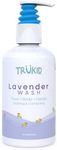 TruKid Lavender Skin Cream or Body Wash for Kids - Hydrates & Moisturizes Sensitive Skin, All Natural Ingredients, Enriched with Shea Butter, Cocoa, Grape Seed Oil & Vitamin E