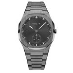 OBLIK Zeus - Gunmetal | Slim Mens Watch | Japanese Quartz | 5Atm Water Resistant | Analog | Case Size: 40 Mm | Designed In Germany