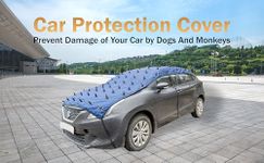 VALLABH EXIM Polyester 11Ft Premium Car Cover (Size16Ft/12.5Ft/11Ft) Water-Repellent|Protects Car From Scratches By Dogs&Street Animals|Compatibility Hatchbacks Sedans And Other Lower Segment,Grey