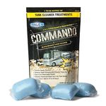 Walex CMDOBG Commando Black Holding Tank Cleaner - 4 Pack