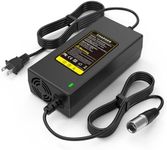 24V 5A 3-Pin Male XLR Connector Battery Charger for Lakematic, Pride Mobility, Jazzy Power Chair, Drive Medical, Golden Technologies, Shoprider, Rascal 200T/500T/301 PC 24BC5000TF-1