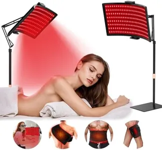 Red Light Therapy for Face and Body, 10-in-1 Multifunction Red Light Therapy Lamp with Stand, 660nm Red Light & 850nm Near Infrared Light Therapy Device with Red Light Therapy Belt and Stand