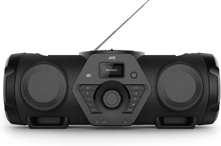JVC RV-NB300DAB Boombox – Portable Bluetooth Speaker, Black