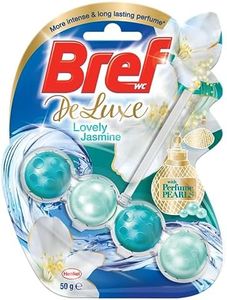 Bref Deluxe Lovely Jasmine Rim Block Toilet Cleaner 50g