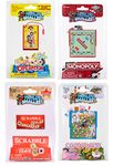 Worlds Smallest Board Games Set of 4 - Scrabble, Monopoly, Operation, Candy Land (Bundle)