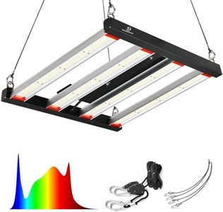 ICEKO Lampe de Plante LED 240W Spectre Complet, Lampe pour Plantes d'Intérieur 3x3ft, Grow Light pour Semis, Légumes, Fleurs