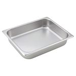 Winco SPH2 Size Pan 2 1/2" (NSF), Stainless Steel