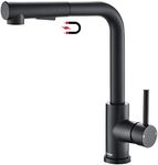Tohlar Black Kitchen Tap Mixer with