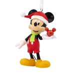 Hallmark Disney Mickey Mouse Holding Ornament Christmas Ornament