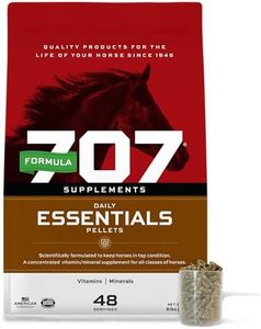 Formula 707 Daily Essentials Equine Supplement, 6 lb Bag – Complete Vitamins and Minerals for Superior Health and Condition in Horses