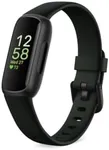 Fitbit Inspire 3 Health & Fitness Tracker with Stress Management, Workout Intensity, Sleep Tracking, 24/7 Heart Rate - 3-Month Google Health Premium Membership Included - Midnight Zen/Black