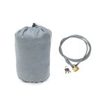 RAMPAGE PRODUCTS 4-Layer Breathable Full Car Cover with Lock, Cable & Storage Bag | Grey | 1205 | Fits 1986-1994 Suzuki Samurai