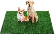 Oiyeefo Artificial Grass for Dogs, 1 Packs Fake Grass for Dogs to Pee On, Washable Reusable Dog Grass Pee Pads for Dog Potty Indoor Outdoor Training Area Patio Lawn Decoration(45" x 35")