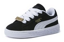 PUMA Kids Baby Boy's Suede Classic Bboy Fabulous (Toddler) Black White 4 M US Toddler M