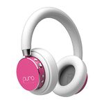 Puro Sound Labs BT2200-Plus Volume Limited Kids’ Bluetooth Headphones – Safer Headphones for Kids – Studio-Grade Audio Quality & Noise Isolation (Pink)