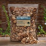 Smoking/Smoker Wood Chips Jumbo 4.5 Litre Bag – (24 Great Flavours 100% Natural Nothing Added) Smoking Food in a Smoker/BBQ - Many from our own Woodland (Beech)