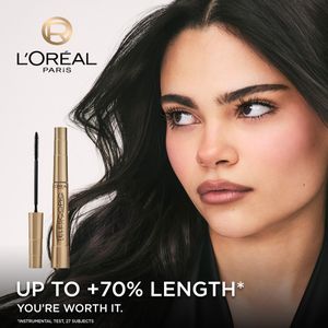 L'Oréal Paris Telescopic Mascara – Dramatic Length, Smudge-Resistant, 8ml