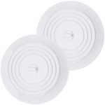 2 pack Silicone Tub Stopper,Drain Stopper Universal Sink Plug,Drain Plug for Kitchens, Bathrooms and Laundries, Sink Bathtub Drain Cover(15.3cm/6inch)