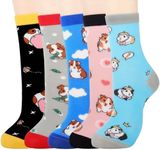 Jeasona 5 Pairs Guinea Pig Socks fo