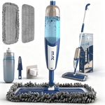 Floor Cleaning Spray Mop with 360° Rotation - Multi Surface Floor Cleaner for Wet/Dry Moping, Lightweight Grip for Kitchen, Bathroom, Hardwood and Tile Floors