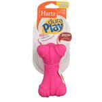 Hartz Flexafoam Dura Play Medium Bone for Dogs (Pack of 4) Assorted Colors