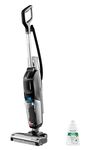 BISSELL CrossWave® HF2, Hard Floor Cleaner, Vacuum & Mop Hard floors in one go​, Quick Start, Two Tanks, Lightweight, Corded, For Hard Floors, 74.3 dBA, Black/Blue, 3845E