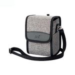 JJC Portable Travel Camera Case Pouch Crossbody Bag with Strap for Fuji Fujifilm X100VI X100V X100F X100T, Sony A6700 A6000 A6100 A6300 A6400 A6500 A6600+16-50mm Lens,Ricoh GR III,Leica SOFORT2 & More