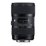 Sigma 210101 18-35mm F1.8 DC HSM Lens for Canon (Filter size 72mm) Black