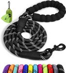 Taglory Rope Dog Leash 6 FT with Co