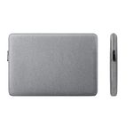 YINHANG Laptop Case Sleeve 13 Inch for 14" MacBook Pro A2442 13.3" MacBook Air/Pro M1 M2 Chromebook Notebook Computer, Protective Waterproof Polyester Cover Slim Padded Bag for Men Women, Light Gray