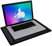 DefenderPad Laptop EMF Radiation Protection & Heat Shield by DefenderShield - EMF Blocker Lap Pad & 5G Protector Computer Lapdesk Compatible with up to 17" Laptop, Chromebook, MacBook (Black)