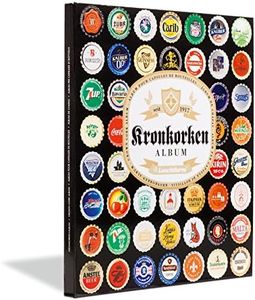Leuchtturm 344765 Álbum de Tapones Corona PRESSO - Álbum de colección para 64 Tapones Corona