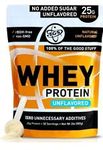 TGS 100% Whey Protein Powder Unflavored Unsweetened Keto Low Calorie/carb 2Lb 30