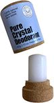 Zero Waste, Compostable, Pure Crystal Deodorant, aluminum and fragrance free, 100% natural