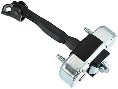 X AUTOHAUX Front Left Door Check Bracket Stop Strap 68620-AE011 for Toyota Sienna 2004-2010 Car Arm Assembly LH Driver Side Stopper Limiter, Black, Silver Tone, 6.30''x3.15''